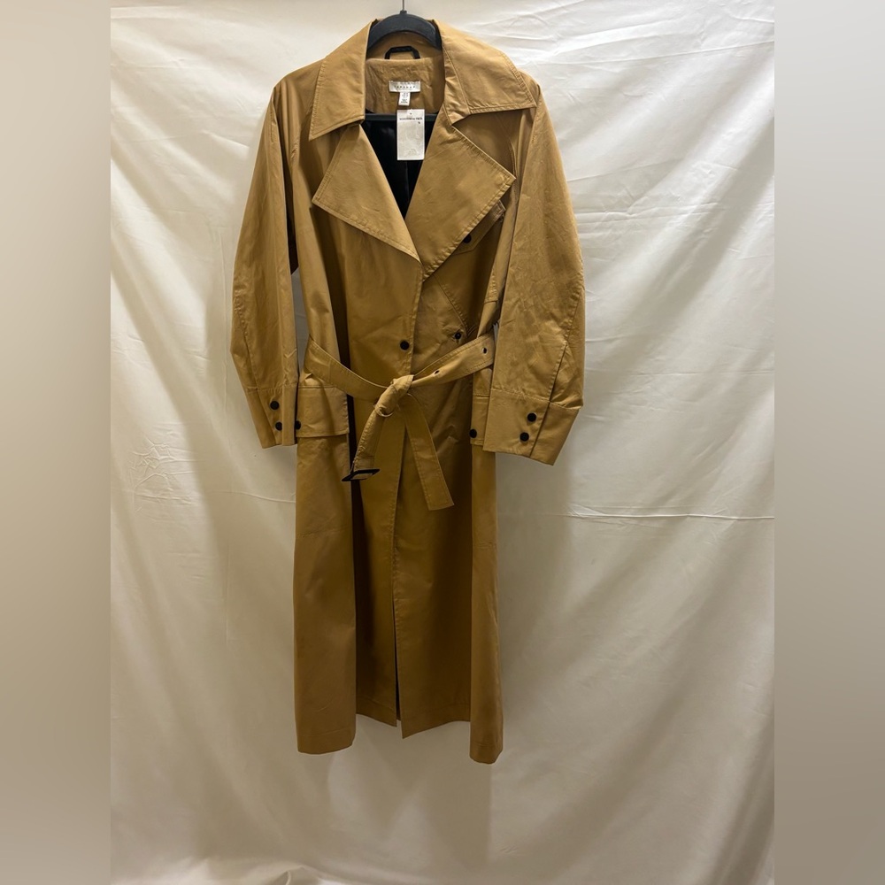 Top-shop women’s Camel Trench Coat